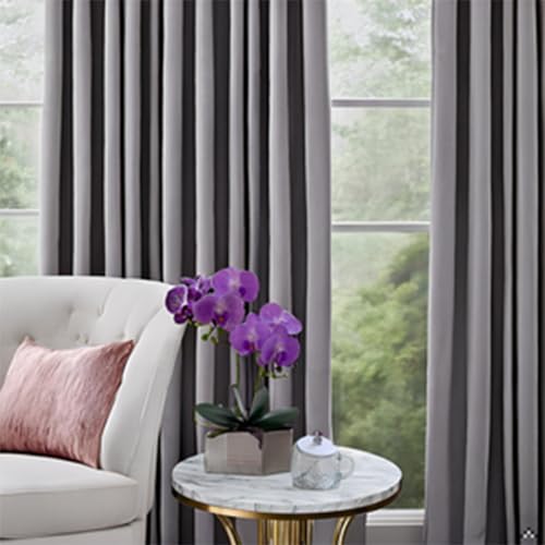 Artificial Orchids for Home Decor Indoor with Vase Orchids Artificial Flowers Light Purple Orchid Height 14 inches - color: Light Purple