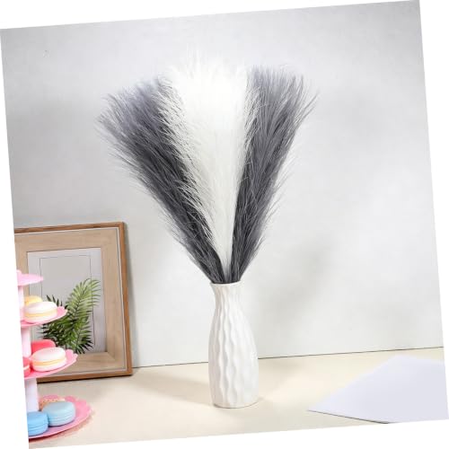 PRETYZOOM 6pcs Artificial Fake Plants Centerpiece Table Decorations for Home Living Room Kitchen Bedroom Decor