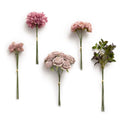 Ling's moment Artificial Greenery Stems Box Set, Faux Greenery Picks for DIY Bridal Bouquets Wedding Floral Arrangement Table Centerpieces, Shabby Blush & Mauve - color: Filler Flower Combo- Shabby Blush & Mauve