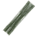 Floral Wire 26 Gauge, 100 Pcs Green Florist Flower Wire Stems for Crafts, Bouquet Stem Wrapping, Wreath Making, Flower Arrangement Supplies (14 Inch) - color: Green