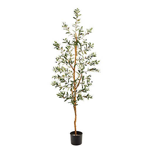 Nearly Natural 5.5ft. Olive Artificial Tree - size: 5ft 6in