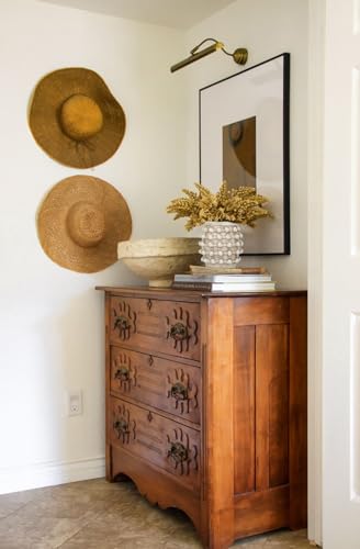 Rustic Farmhouse Vase, Boho Beige Vase for Pampas Grass Small Textured Knotted Vases for Flowers Decorative Cement Floral Vases for Home Decor, Living Room, Dining Table - color: Beige