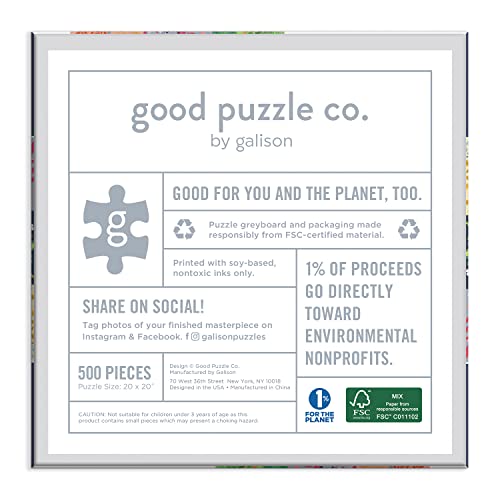 Good Puzzle Co. Cats and Flowers - color: Cats and Flowers