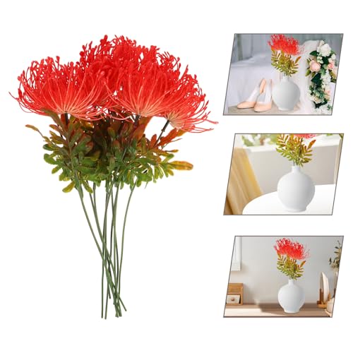 10 Pcs Artificial Lily Flower Stems 13.38 Inch Fake Flowers for Wedding Decoration Home and Photography Props
