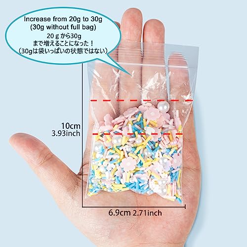 Polymer Clay Flower Slice Sprinkles for Fake Dessert Cake Decor, Decoden Phone Case, Slime Projects DIY, Scrapbooking, Resin Jewelry Making Pack of 30g - color: Flower Slices 30g