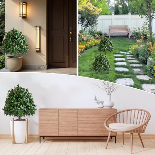 2pcs Artificial Bushes Holly Spray Berries Cedar Leaf Stems Christmas Flowers Leaves Home Party Decoration,Christmas Wreath Arrangement Craft Wedding Party Decorations - size: Christmas holly & berries