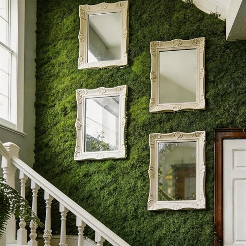 Fake Moss Rug Artificial Moss 39.4" x 39.4" Faux Moss for Crafts Like Fairy Garden Accessories, Plants Indoor, DIY Enchanted Forest Decor, Wedding Table Centerpieces Party Decorations (100x100cm) - size: 100cm*100cm