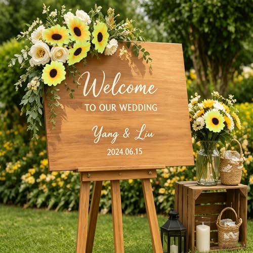 Coferset 100pcs Fake Sunflower Heads with Stems, 2.4" Sunflower Artificial Silk Flower Heads for Party Baby Shower Wedding Making Handicrafts Home Decor(100pcs) - color: 100pcs-2.4"