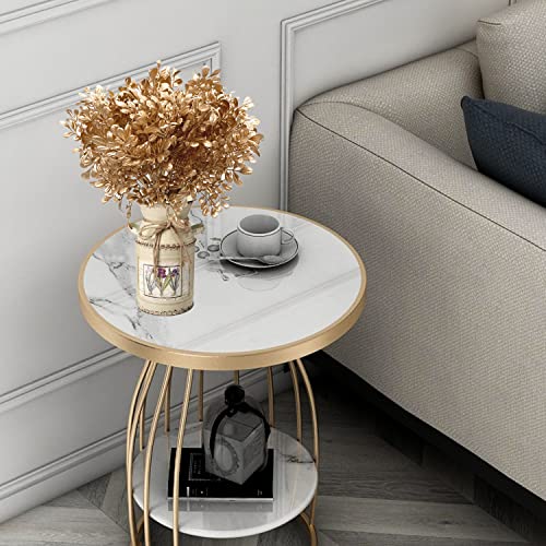 PASYOU Fake Plants Christmas Decorations, Golden Artificial Flowers Leaves Faux Foliage Home Garden Plastic Grass Shrubs Indoor Outdoor Party Hotel Verandah Wedding Event Bouquet Decor - Gold 2 Pack - color: Gold Foliage - 2 Pack