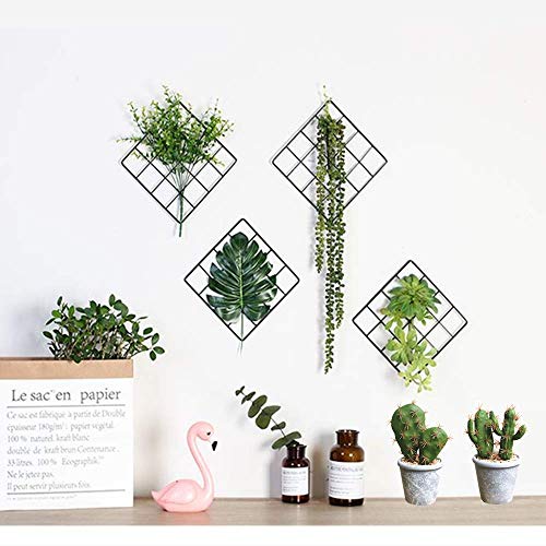 Artificial Succulent Plants,Fake Cactus Decorative Plants - Artificial Cacti with Gray Pots Planters,Artificial Faux Cactus for Home Décor House Office Ornaments