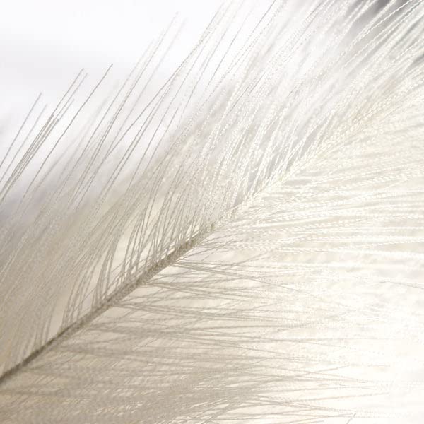 Tableclothsfactory 3 Stems | 44" Cream Artificial Pampas Grass Plant Sprays, Faux Branches Vase Flower Arrangement - color: Cream