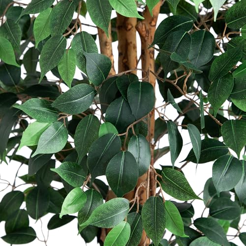 Nearly Natural 9ft. Artificial Ficus Tree - size: 9ft, style: Tree in Pot