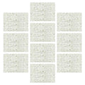 10 pcs 24" x 16" Artificial Flower Wall Panels Decoration,3D Fake Silk Rose Flower Wall Backdrop for Wedding, Party, Home Decor DIY Projects