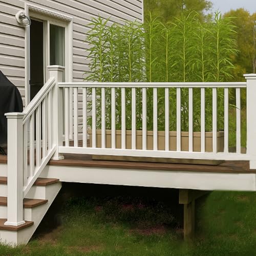 6ft (20 Pack) Fake Bamboo, Outdoor Artificial Bamboo Plants, Designed for Patio and Deck Privacy,Also Can Be Used for Screen Dividers and Backyard Decoration - size: 6ft