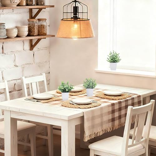 Der Rose 4 Pack Fake Plants Mini Artificial Greenery Potted Plants for Home Decor Indoor Office Table Room Farmhouse Bathroom Decor - color: Grey