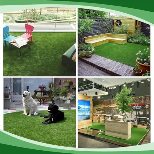 118.1 x 39.4 Inch (Pack of 1) Dog Grass Pad, Extra Large Artificial Grass Turf Mat, Fake Grass for Large Dog Potty Training Indoor Outdoor Balcony Patio Lawn Decoration - size: 118.1 x 39.4 Inch (Pack of 1)