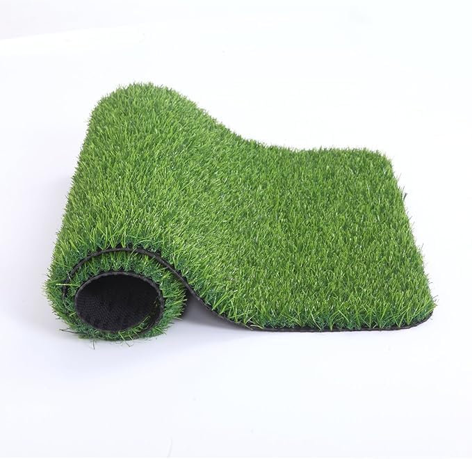 MAYSHINE Fake Grass for Dogs, Artificial Turf Grass Indoor Outdoor, Mat for Dogs Soft Blades, Cesped Artificial for Patios, Dog Astro Turf for Balcony, Quick Clean, Easy Rinse Patio Rug, 35"x24" - size: 35" x 24", style: Without Drainage Holes