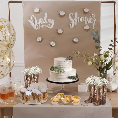 LemonRoad 6 Pcs Wooden Cowboy Boot Vases for Wedding Small Cowboy Boot Flower Vase for Flower Faux Greenery Rustic Western Decor for Table Centerpiece Weddings Party (Rustic Brown) - color: Rustic Brown, size: Classic