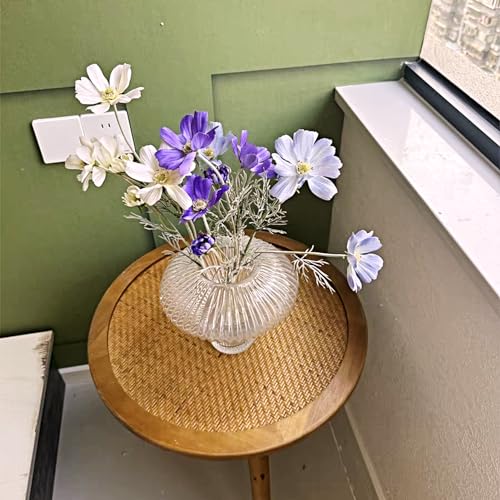 Artificial Flowers Calliopsis Silk Flower Arrangements, 4 Bunches Long Stem Cosmos Plastic Flowers for Vase, 23.6 Inch Wildflowers Artificial Flowers Bulk for Decor, Wedding Centerpieces (Champagne) - color: Champagne, size: 4pcs