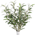 SzJias Olive Branches for Vases Faux Olive Branch Fake Tree Branches Stems for Vase (5 Branches)