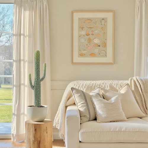 Artificial 31 Inch Cactus Plant Indoor Outdoor, Lifelike Fake Cactus Plant with Black Pot Indoor for Home Office Garden Store Porch Patio Living Room Bedroom Decor. - size: 31 Inch