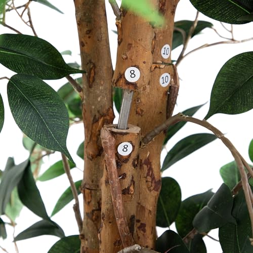 Nearly Natural 9ft. Artificial Ficus Tree - size: 9ft, style: Tree in Pot