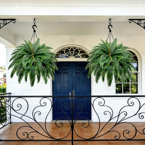 Artificial Boston Fern Bush -