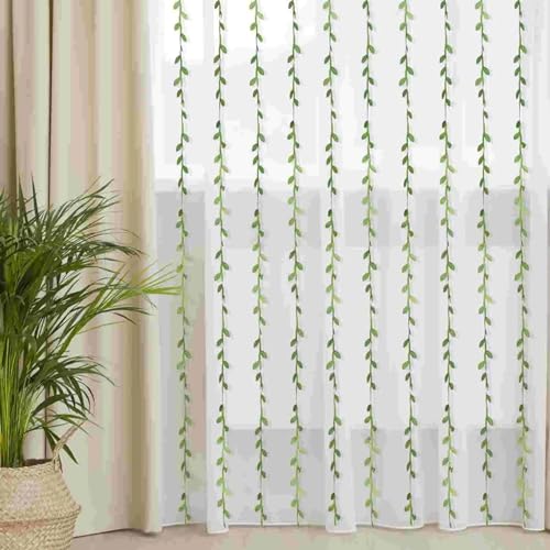Leaf Ribbon 20 Yard Fabric Ribbons Roll Green Leaf Tape 1" Width Artificial Olive Trim Tape for Gift Wrapping Craft DIY - size: 20 Yards