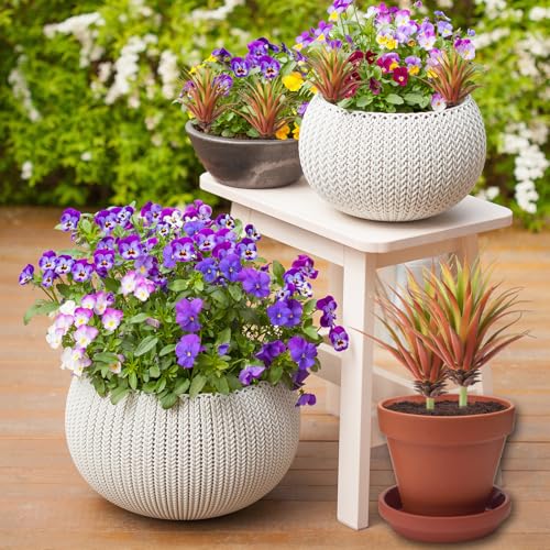 2PCS Artificial Succulents Plants Faux Succulents Unpotted Realistic Artificial Faux Succulent Yucca Vera Greenhouse small artificial succulents for DIY Home Garden Decoration Office(Autumn Green)