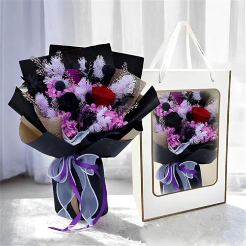 Flowers for Bouquet Women Mom Grandma Wife Friends - color: C
