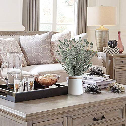 29'' Faux Eucalyptus Branches Spray Artificial Eucalyptus Leaves Long Stems Fake Flower Greenery Tall Plants Real Touch Flowers Eucalyptus for Wedding Bouquet Vase Floral Arrangement Decor 3 Pcs - color: Style #02