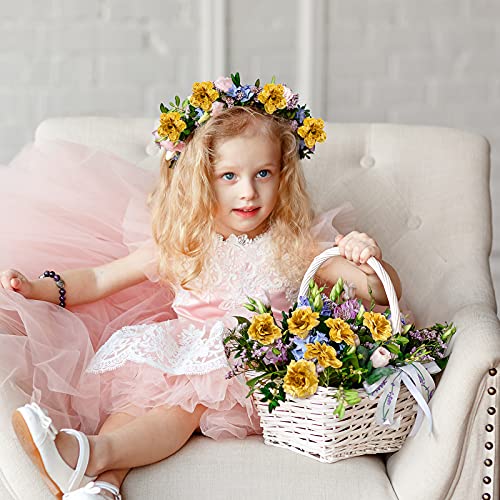 Syhood 100 Pieces Artificial Roses Head 1.77 in Rose Small Silk Fake Floral for Wedding Wall Garland Bouquet Derby Crafts Decorations(Gold) - color: Gold
