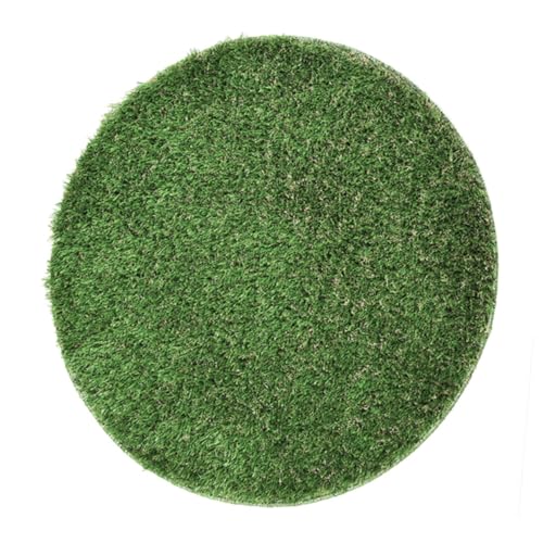 BESPORTBLE Manhole Cover Decoration Lawn Carpet Turf Rug Placemats Fake Grass Table Settings for Dining Table Decor Grass Mat Dining Table Mats Green Plants Plastic Coffee