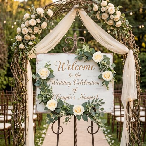 25PCS Champagne Roses Artificial Flowers 3.94" Large Silk Roses with Stems Real Look Artificial Roses for Wedding Table Centerpieces Arrangement Home Decor(Champagne) - color: Champagne