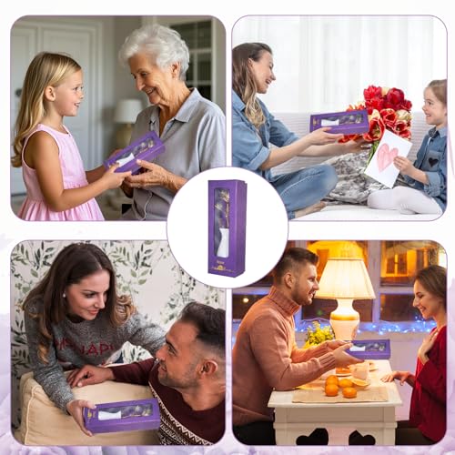 Roses Artificial Flowers for Her Wife Mother's Day, Rainbow Flower Birthday Gifts for Mom Grandma, Eternal Rose Women Great Grandma - color: Rainbow