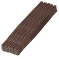FUNSUEI 500 PCS 16 Inch 2 Gauge Floral Stem Wire, Flexible Brown Floral Wire for Flower Making, DIY Floral Arrangements and Decorations