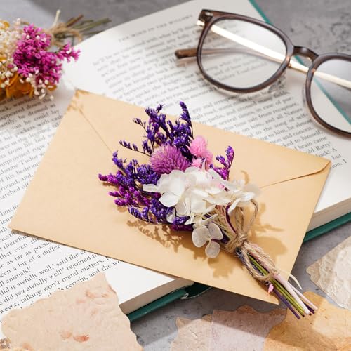 10/12/24 Pack Dried Flowers for Vase Various Mini Bouquet Dried Small Wildflowers Natural Real Flowers Bulk for Crafts DIY Wedding Decor (12, Flowers Blooming1) - size: Flowers Blooming1