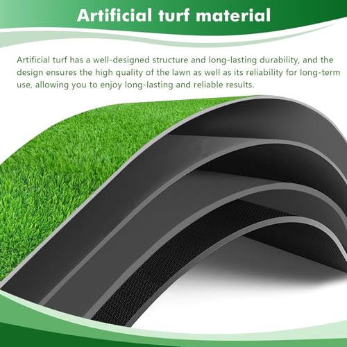118.1 x 39.4 Inch (Pack of 1) Dog Grass Pad, Extra Large Artificial Grass Turf Mat, Fake Grass for Large Dog Potty Training Indoor Outdoor Balcony Patio Lawn Decoration - size: 118.1 x 39.4 Inch (Pack of 1)
