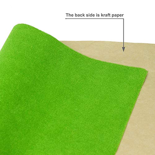 CP102 Artificial Model Grass Mat Trains Light Green 40x100cm or 15.7'' x 39'' for Decoration Craft Scenery Model DIY - color: Light Green
