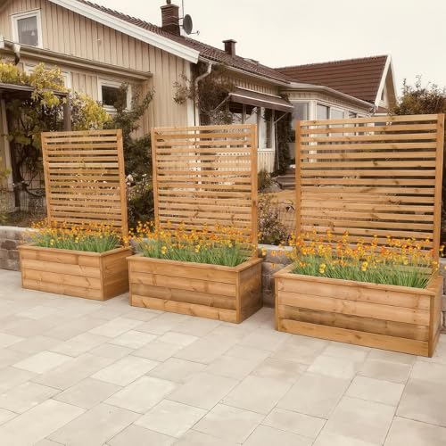 4 Pcs Artificial Plants Onion Grass Outdoor 37" Fake Tall Grass with Daisy Wildflowers Orange Artificial Wheat Grass Faux Shrubs Bush Greenery Stems for Indoor Garden Outside Office Home Decor - color: 4 Pcs-orange Flowers
