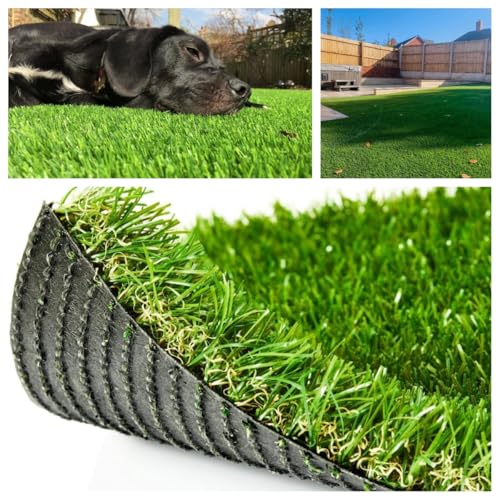 Petgrow Artificial Grass Turf - Indoor Outdoor Garden Lawn Landscape Balcony Synthetic Turf,Party Wedding Christmas Rug(6FTX10FT) - size: 6 ft x 10 ft (60 square ft)
