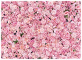 Flower Wall Backdrop Pink Rose Floral Photography Backdrop Ideal for Wedding Valentine's Day Girl's Party Portrait Photo Shoots Bridal Showers Studio Props 7x5FT 11990 - size: 7x5FT