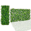Happygrill Expandable Fence Privacy Screen, Decorative Faux Ivy Fencing Panel for Backdrop, Sun-Protective Indoor Outdoor Artificial Hedge for Garden Balcony Home Patio Decoration (Green Ivy)