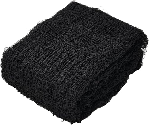 Creepy Cloth, Halloween Decorations Outdoor Indoor, 79 x 158 inch Black Spooky Scary Gauze Fabric for Halloween Party Haunted House Graveyard Decor - color: Black, size: 79*158 inch