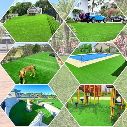 LVBAO Synthetic Artificial Grass Turf Outdoor Runner Rug 3FTX10FT (30 Square FT) Reusable Dog Pee Pads Potty Training Rug Grass Pet Carpet for Patio Garden Lawn Balcony Landscape with Drainage Holes - size: 3FTX10FT