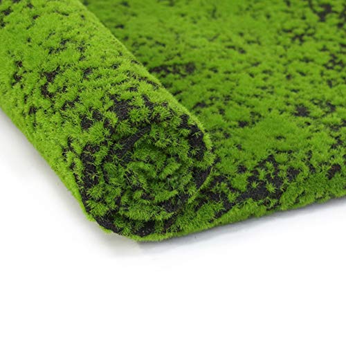 Artificial Moss Grass Turf Lawn,39inch DIY Artificial Grass Rug for Wedding Home Backyard Balcony Terrace TV Wall Indoor Outdoor Decor - color: Black Coffee