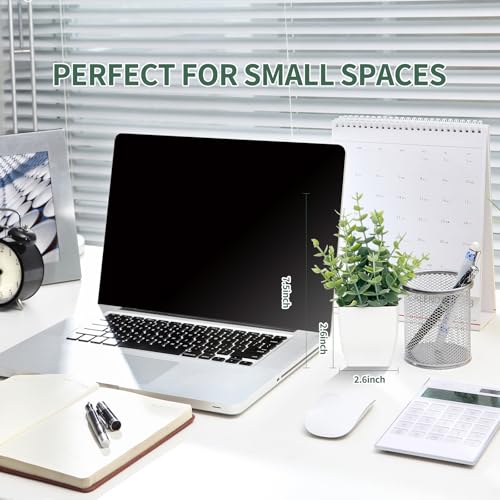 2 Pack Artificial Potted Plants Small Fake Eucalyptus - 7.5 Inch Mini Indoor Plants for Shelf, Desk, Bathroom Decor, Mantel Real Touch Faux Greenery (Sage Green) - color: Sage Green 2 Pack