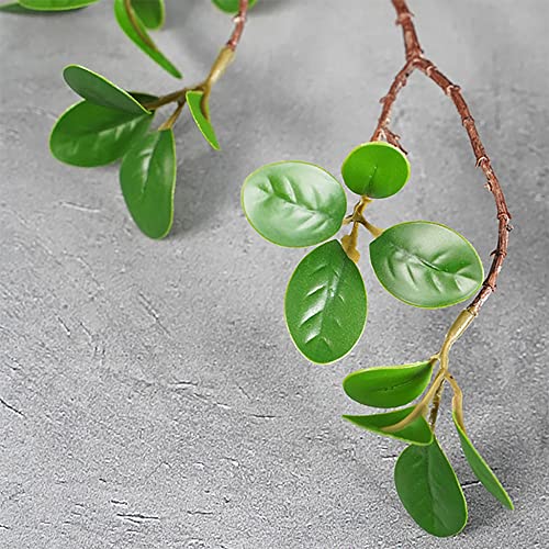 SzJias Faux Stems Artificial Branches for Vase Faux Branches Greenery Plant Stems for Vase Fake Tree Branches (6 Branches, 43.5inch/Branches)