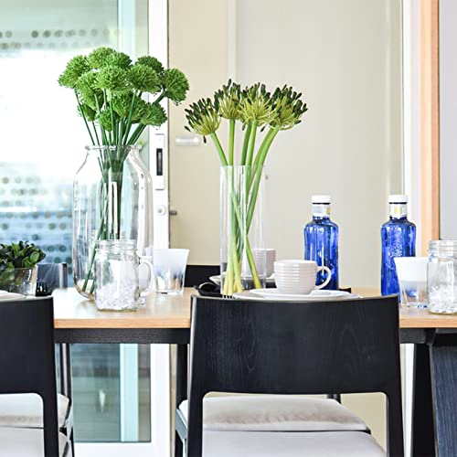 Glass Cylinder Vase 12 Inch High,Keketin Clear Glass Vases 3 Pack,Flower Vase for Table Centerpieces,Decor,Wedding Favors(4" W x 12" H) - size: 3pack-4"w x 12"h