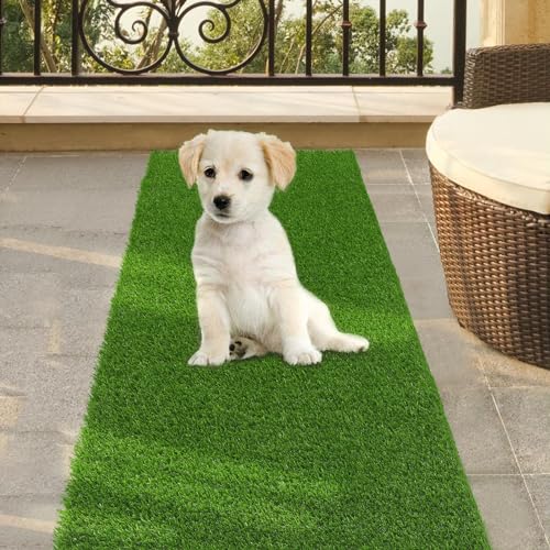 Bsmathom Artificial Grass Rug - Indoor/Outdoor, Fake Grass Turf for Patio, Balcony & Garden - 2x6Ft - size: 2x6 Feet